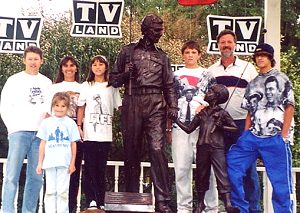 Mayberry Chapter at Andy Griffith Statue