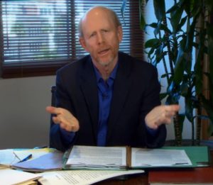 LAWYERING UP--Channeling his inner Matlock, Ron Howard plays a lawyer in the "Odd Couple" tribute to Garry Marshall.